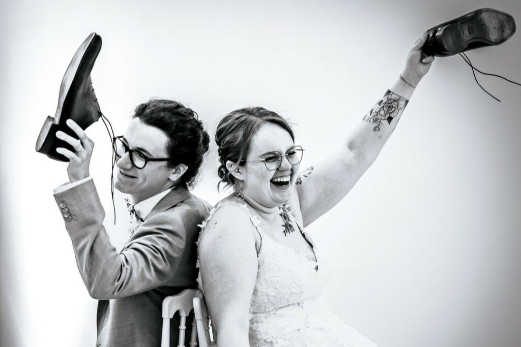 noir blanc mariage